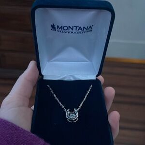 Brand new Montana necklace. asking $45 but will take lower is reasonable.